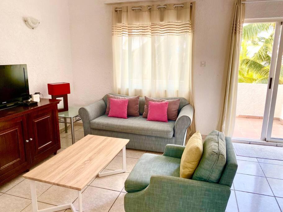 Apt Terrasse Bord De Mer & Piscine / Flic En Flac Luaran gambar